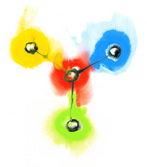 [image: colored graphic of triality, designed by H. Rost]